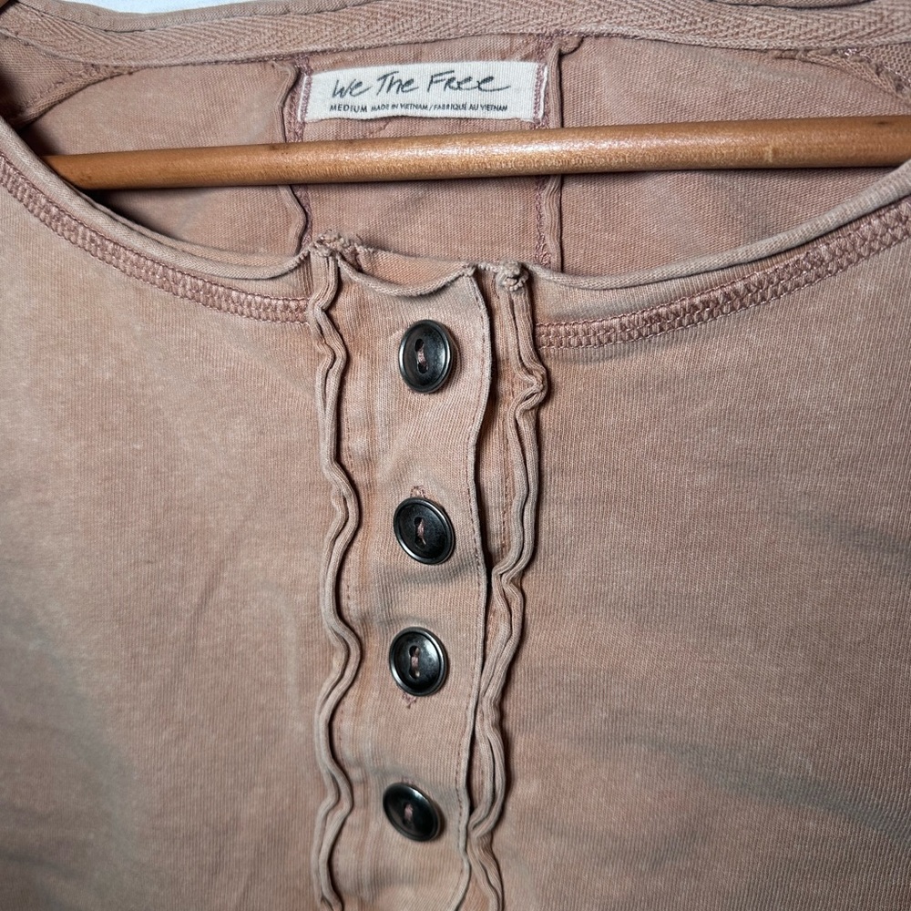 We The Free Henley Top - Women's M - Picture 4 of 8
